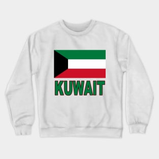 The Pride of Kuwait - Kuwaiti National Flag Design Crewneck Sweatshirt